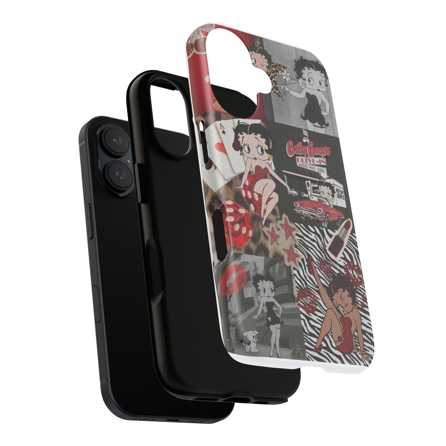 Betty Boop Phone Case Collage