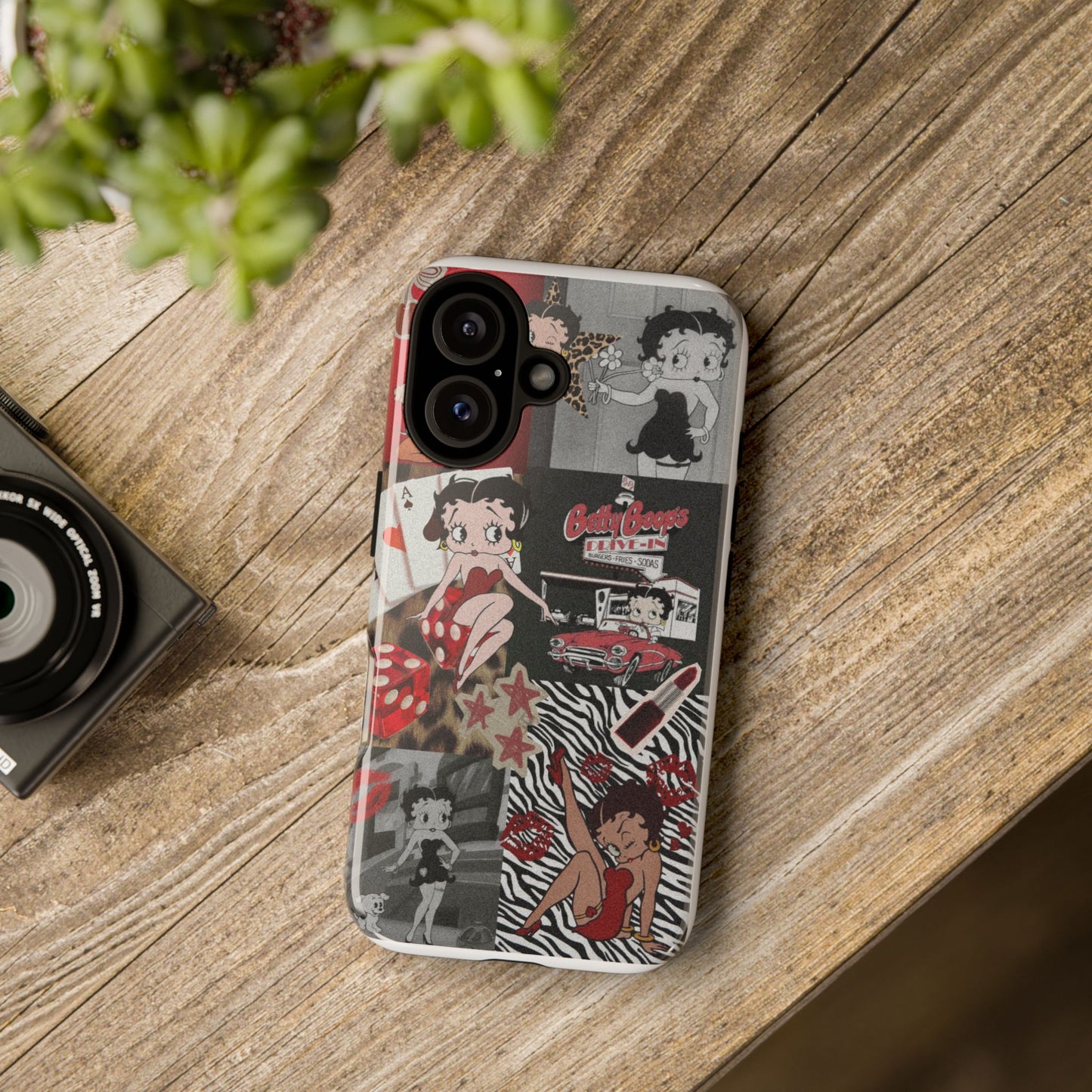 Betty Boop Phone Case Collage