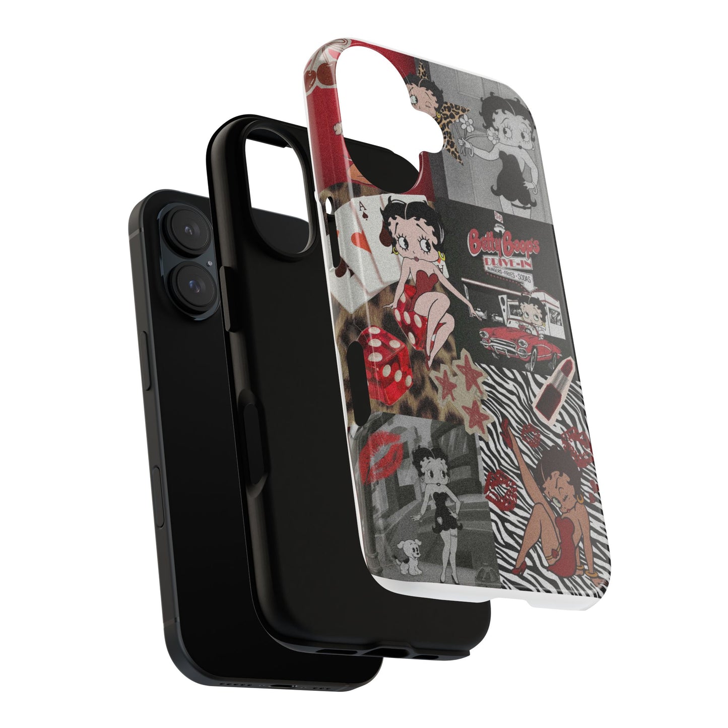 Betty Boop Phone Case Collage