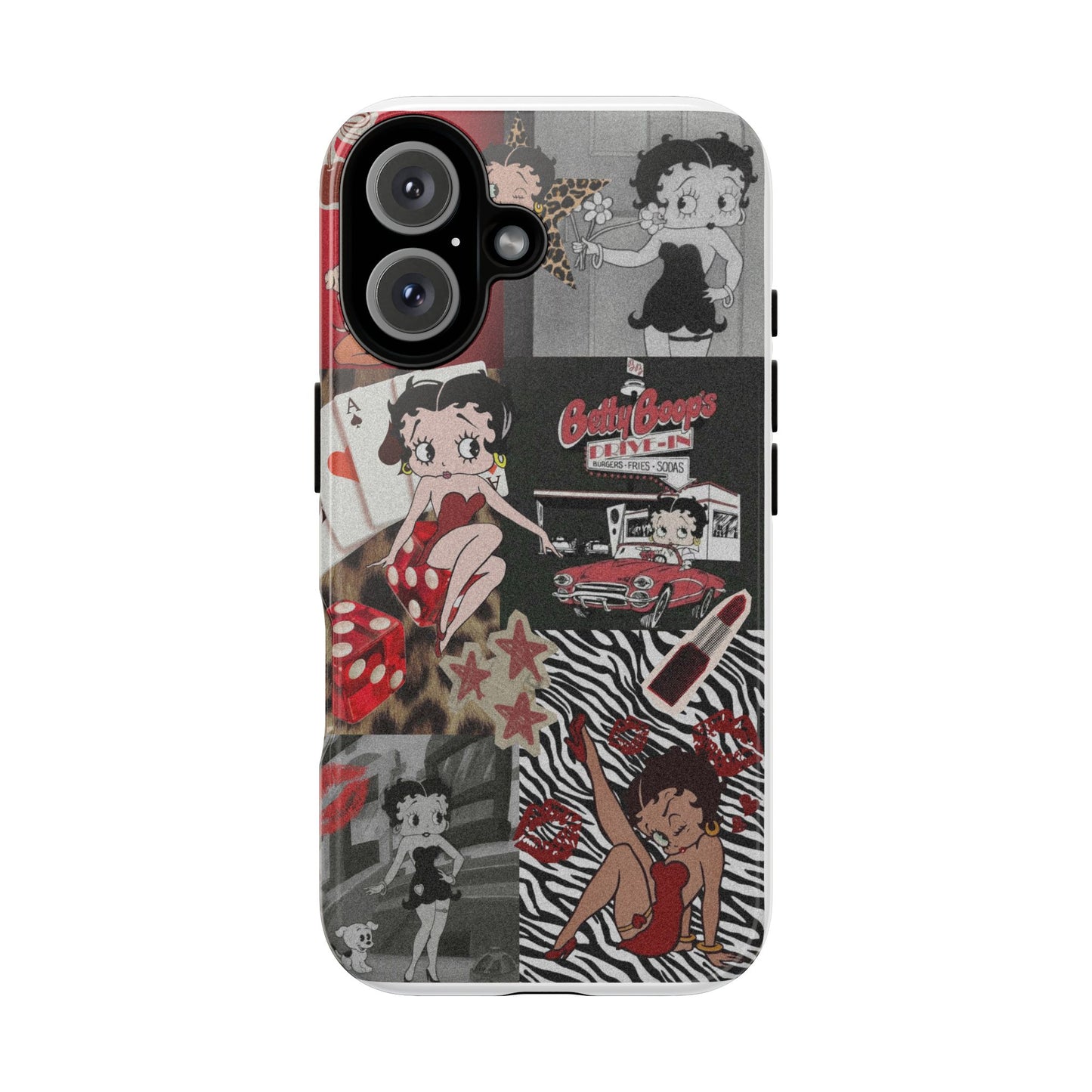 Betty Boop Phone Case Collage