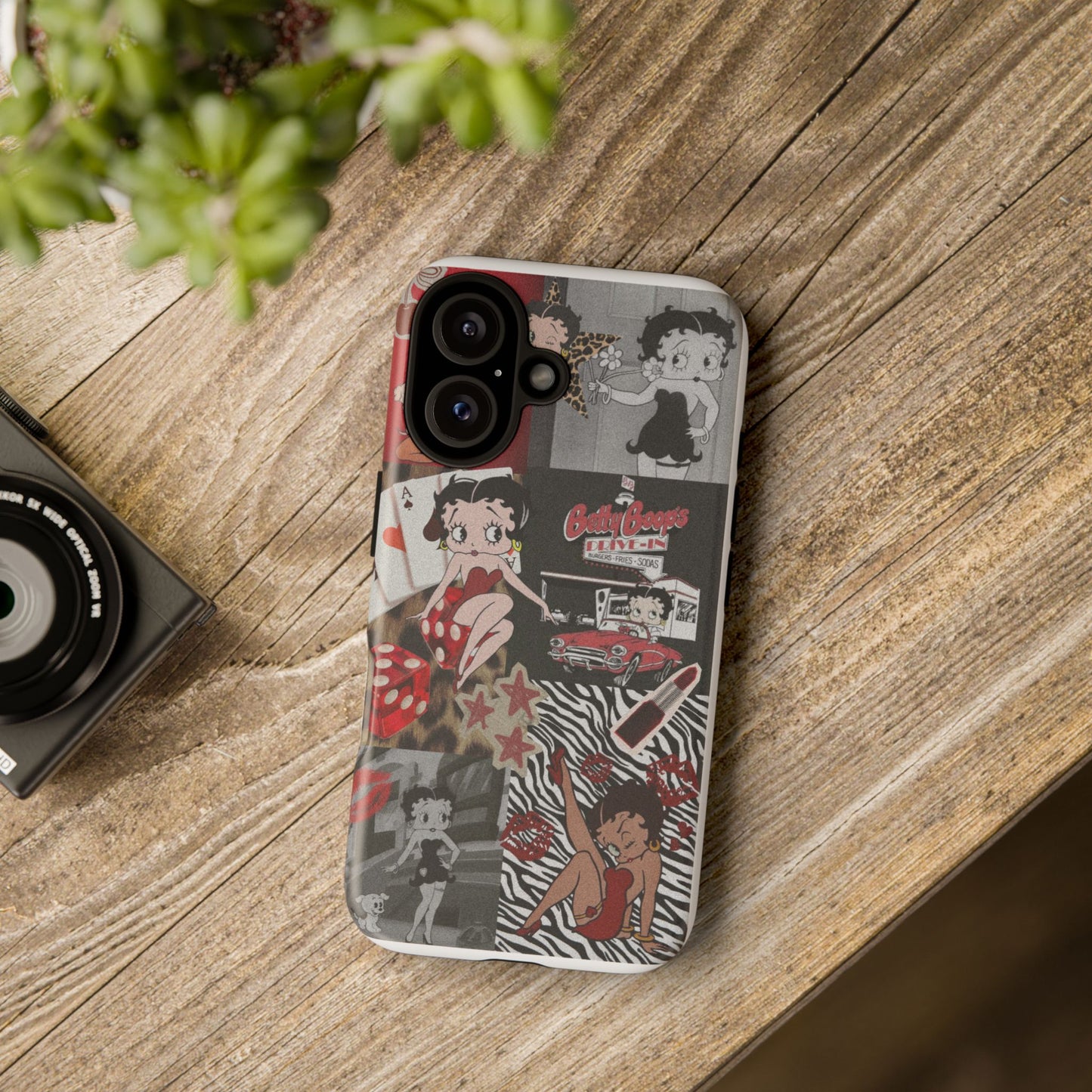 Betty Boop Phone Case Collage